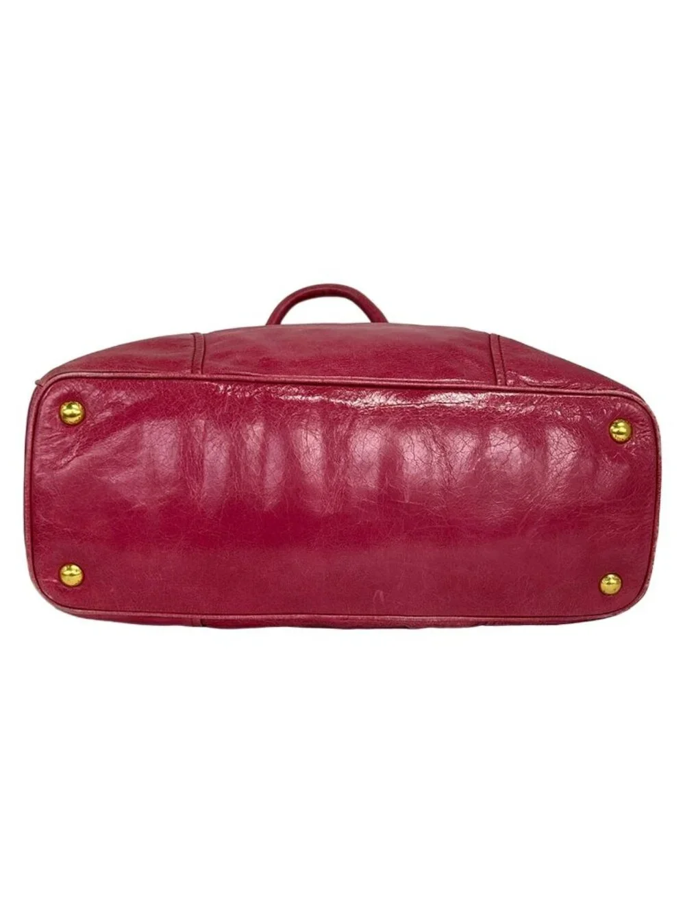 Prada Tote Pink Leather